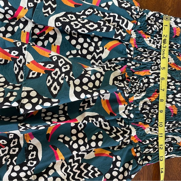 Farm Rio Ruffled Toucan Skirt - Picture 2 of 6